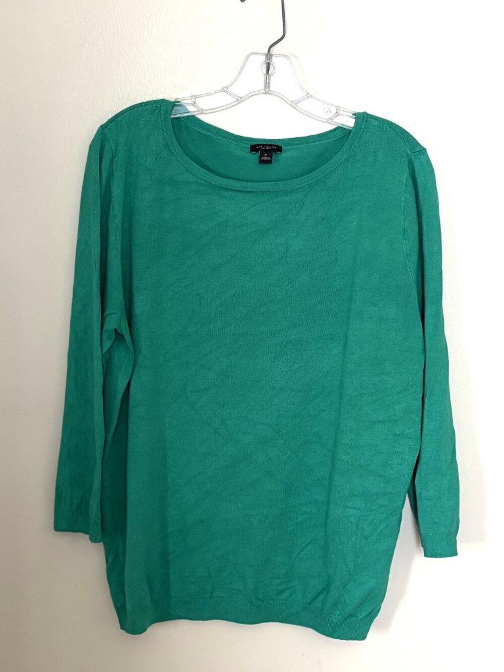 Ann Taylor Factory Green sweater Size XL